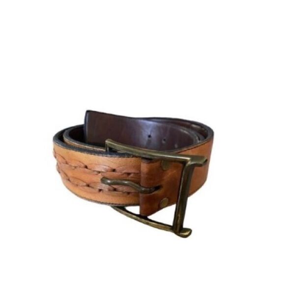 Levi’s men’s sheer hide brown hand laced spelt, S/36 - Picture 1 of 5